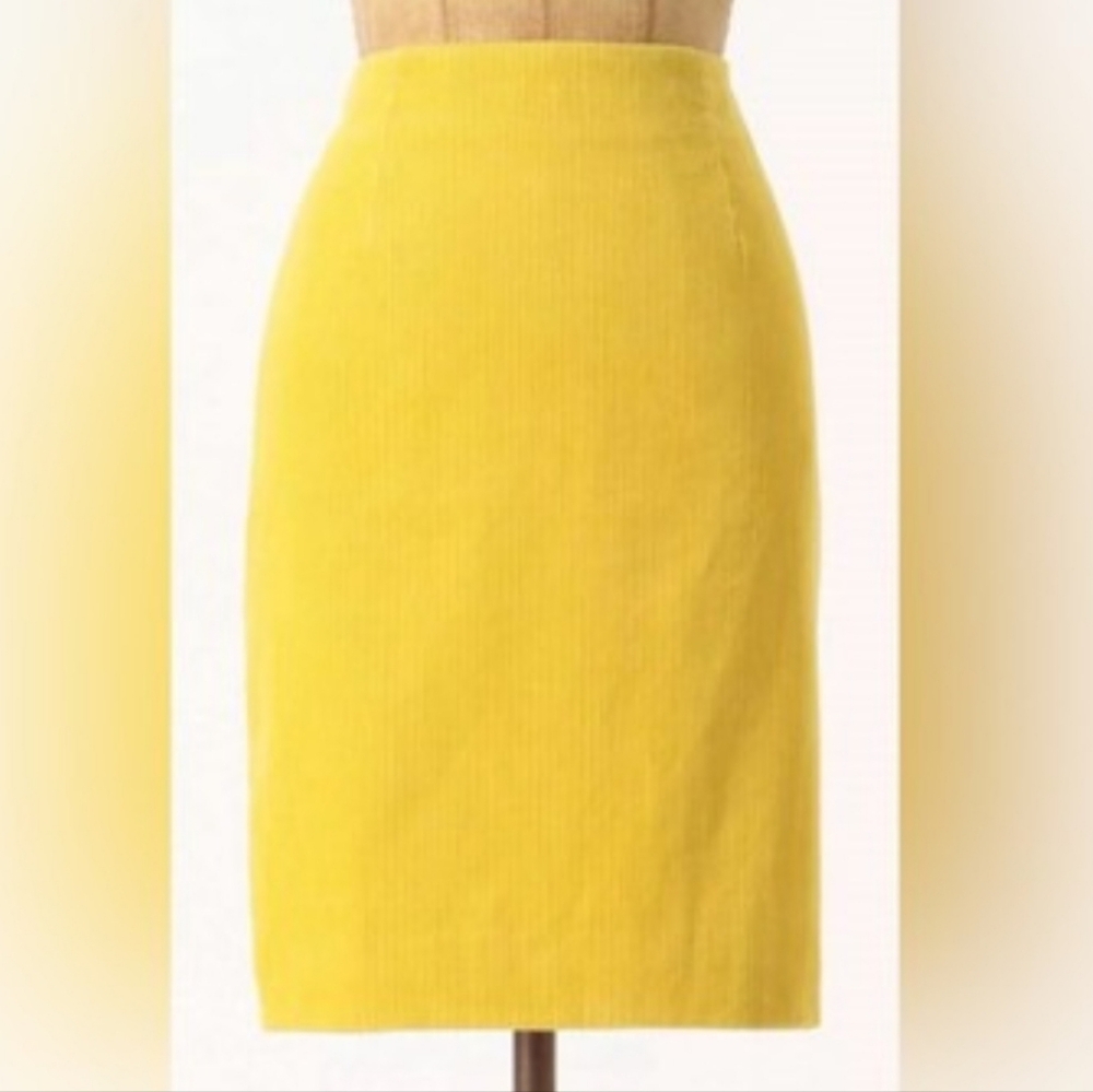 Anthropologie Maeve Corduroy Skirt